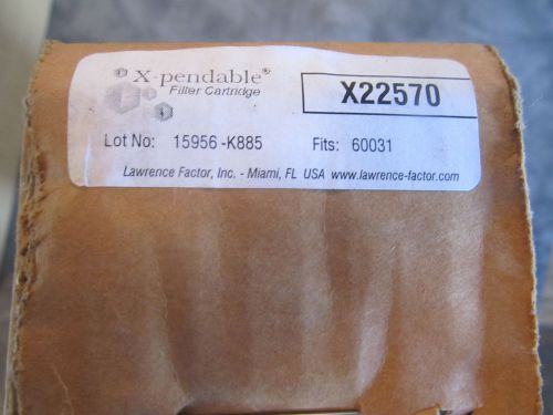 X-Pendable Filter Cartridge X22570 Fits: Bauer Securus 060031 060031-410