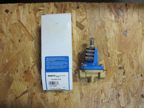 Watts 1/2 inch water pressure regulator PRV W263AP20175D 300 PSI Max.