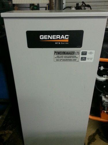 Generac 200 amp, LTD Load Shed ATS, Model # RTSJ200A3