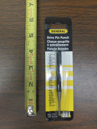 General tools 75c 1/8&#034; drive pin punch for sale