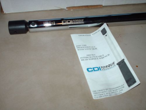 100t-i cdi preset interchangeable head torque wrench, 30-150 ft. lb., 41-203. for sale
