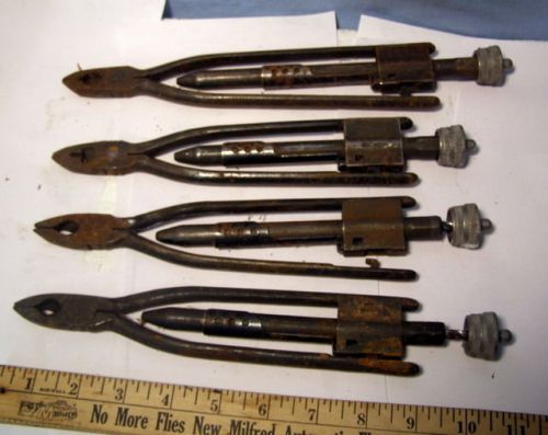 ** lot #2 -- set of four (4) - usa made - safety twister pliers for sale