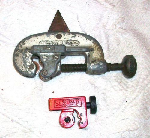 Ridgid pipe cutter, #15,3/16 - 1 1/8,plus 3-22mm small cutter for sale