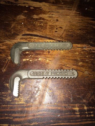 Ridgid 6&#034; pipe wrench replacement jaw hook new steel for sale