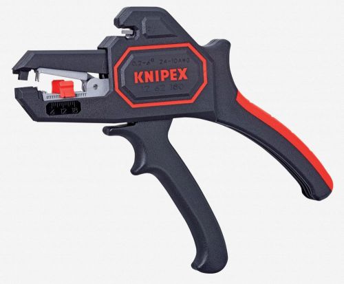 Knipex 12 62 180 Self-Adjusting Wire Insulation Strippers - AWG 24-10