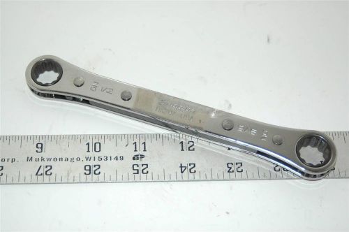 Snap On Ratcheting Box Wrench 1/2&#039;&#039; - 9/16&#039;&#039;  R1618A Aviation Tool Automotive