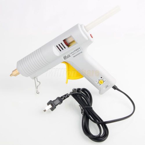 100W Electric Heating Hot Melt Glue Gun +1pcs Glue Sticks for Craft Album Repair