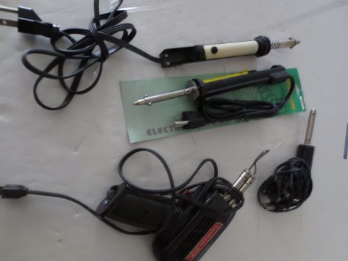 LOT OF SOLDERING IRONS