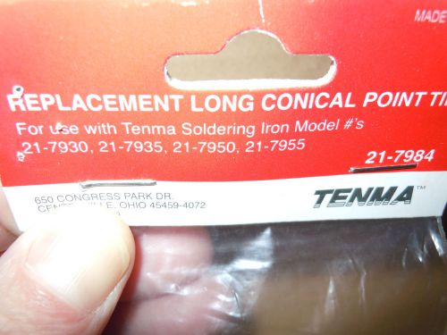 SOLDERING TIP TENMA  # 21-7984 Long Conical Tip