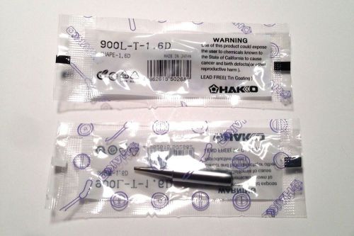 Hakko - replacement soldering chisel tip 900l-t-1.6d for sale