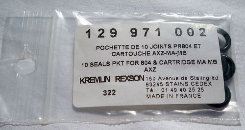 Lot of 20 Kremlin Rexson 129.971.002 Black Seals O-Rings
