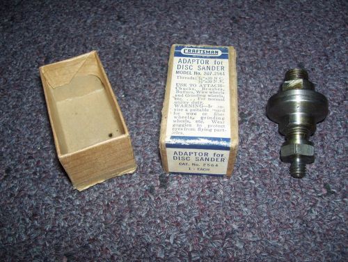 Vintage Sears Craftsman Adapter for Disc Sander Model No. 207.2561 Cat. No. 2564