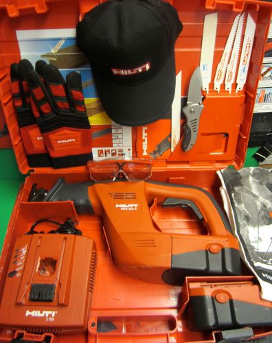 HILTI WSR 650-A CORDLESS RECIPROCATING SAW, PREOWNED, MINT CONDITION, FAST SHIP