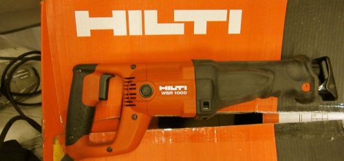 HILTI  reciprocating saw  ,HAVY DUTY , THE BEST TOOL  , MADE TO LAST