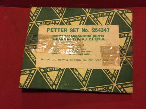 Lister-Petter  PAZ1 single cylinder diesel engine Top End Decoke Set Genuine