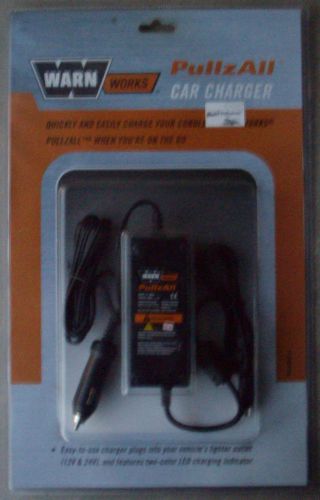 Warn industries car charger for pullzall electric pulling tool / portable winch for sale