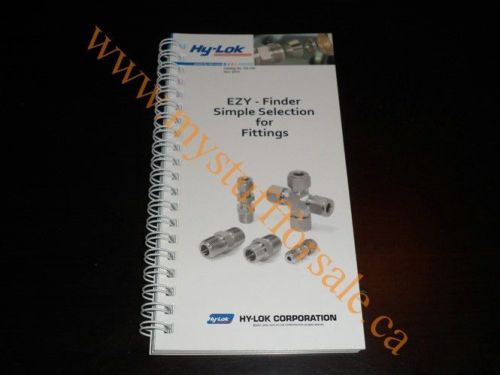 Hy-lok ezy finder simple selection for fittings ss-100 for sale