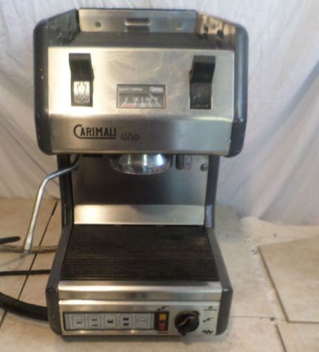Espresso machine single group carimali uno for sale