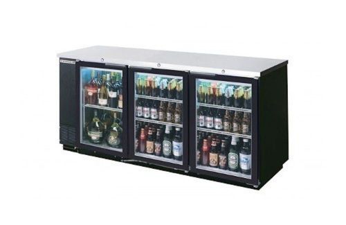 New 72&#034; 3 glass door bar back cooler!! brand new!! more sizes available!! for sale