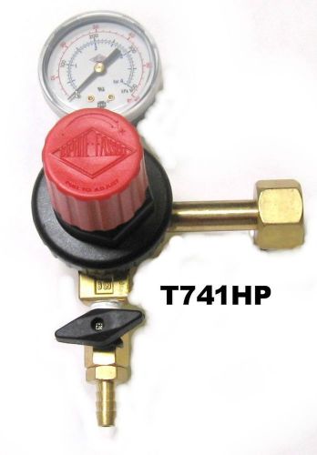 PREMIUM -Single Gauge Co2 Regulator - T741HP -