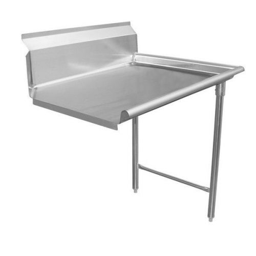 Stainless steel dish table clean side 96&#034; right 16 ga. for sale