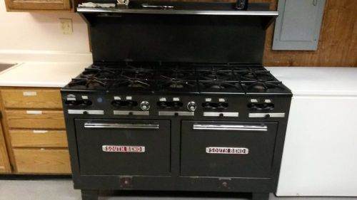 Used Commercial Gas South bend 10 burner Stove