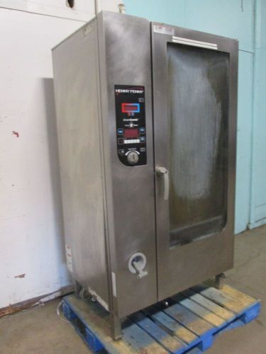 &#034;henny penny&#034; commercial nat.gas roll-in programmable smart chicken roaster oven for sale
