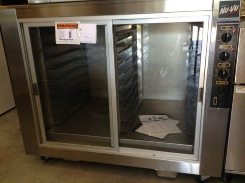 Used restaurant equipment - proofer holding cabinet -nu-vu for sale