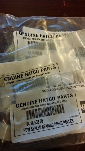 Hatco genuine parts 04.16.638.00 HDW SEALED BEARING DRWR ROLLER