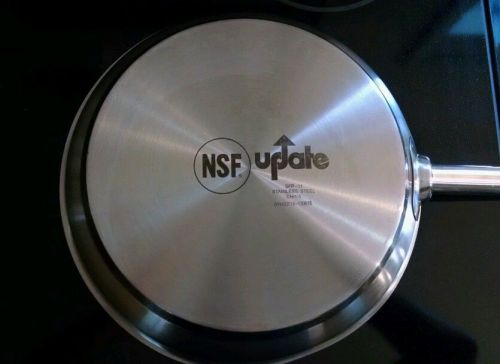 Commercial NSF induction bottom pan