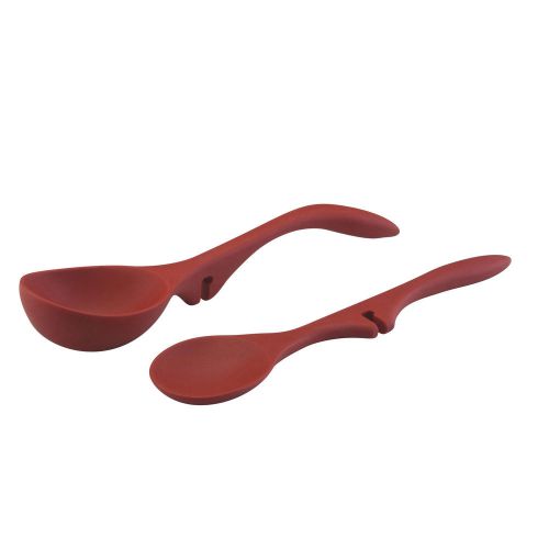 Rachael Ray Tools and Gadgets Lazy Utensil Set Red