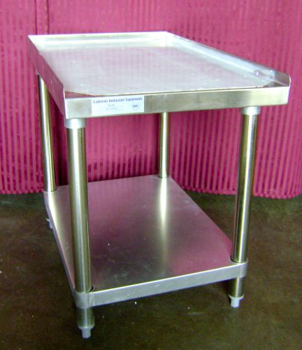 48&#034;x30&#034; stainless steel equipment stand &amp; shelf base heavy duty nsf new in box for sale