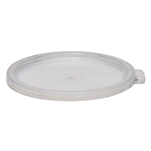 CAMBRO MEDIUM 2 AND 4 QT. LIDS FOR ROUND CONTAINERS, 12PK TRANSLUCENT RFSC2PP