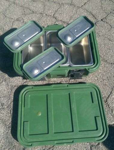 Catering food storage, cambro hot or cold food transport