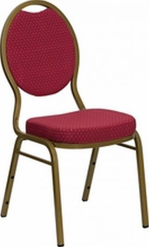 New  banquet chairs, burgundy fabric w gold frame lot of 100 (free shipping) for sale