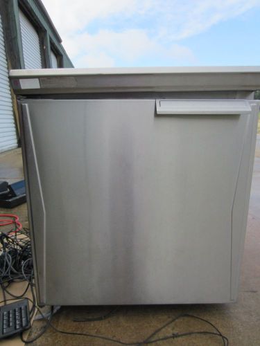 Randell 9404 5.66 cu. ft. 27&#034; single door undercounter refrigerator work top for sale