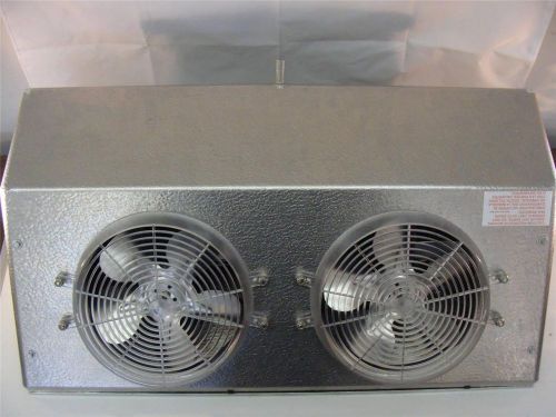 New heatcraft 3,000 btu air defrost 2 fan reach in evaporator 208/230v 1ph c30bg for sale