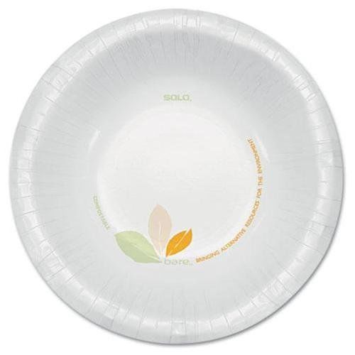 Bare heavyweight paper dinnerware 12 oz. bowls - 11.97 fl oz bowl (ofhw12j7234) for sale