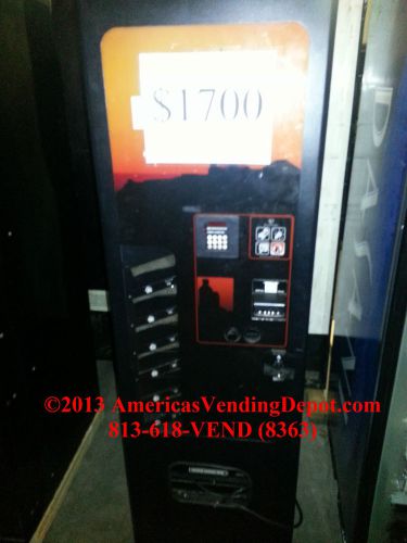 USI U.S.I. BC-6 Live Display - 6 Selection Multi-Price Bottle &amp; Can Soda Machine