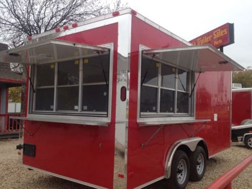 Enclosed trailer concession trailer 8x16 cargo food concession trailer waco tx for sale