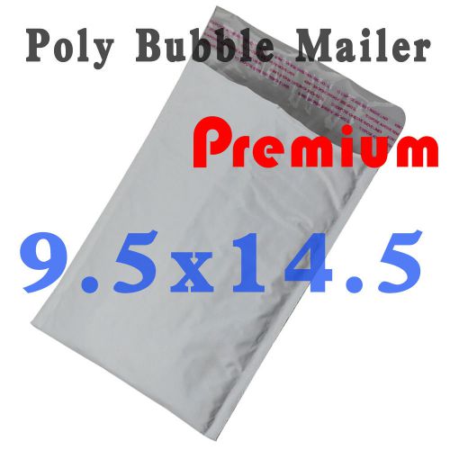 QUILL #4- 25 POLY BUBBLE WRAP MAILERS WHITE SELF SEALING