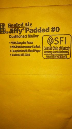 JIFFY PADDED CUSHIONED MAILER SZ 6X9 LOT OF 50