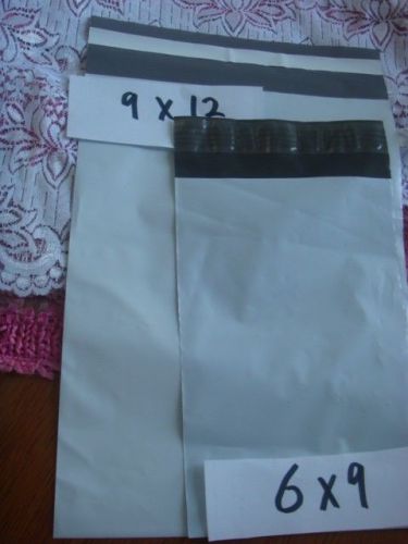 combo lot 200 poly mailers shipping envelop 100 6x9 100 9x12