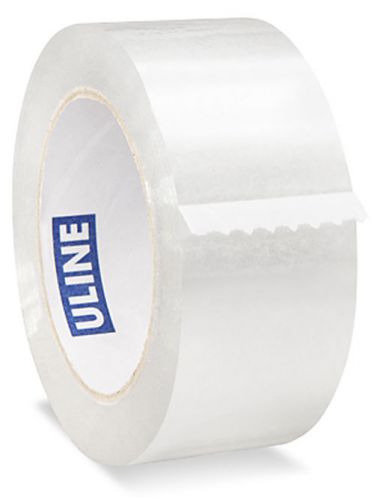 1 ROLL Uline Clear Shipping Packing Tape 2&#034; by 110 Yards 1.8 Mil Moving Boxes