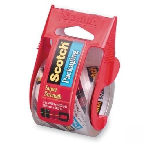 3m scotch 1.88 in. x 22.2 yds heavy duty shipping packaging tape-142-dc for sale