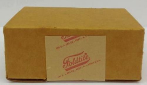 Foldtite No. 4 packing/mailing box 4-5/8x3-1/8x1-3/4, Qty 50, 100% donation