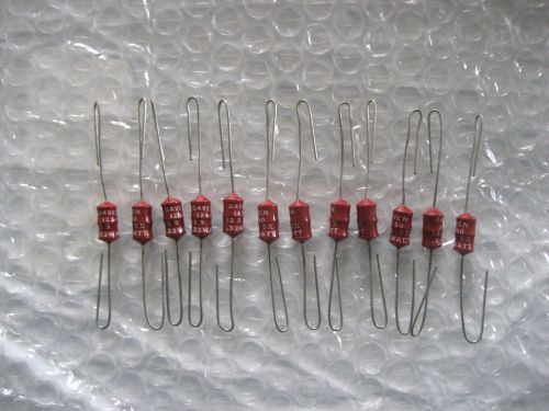 12 x NOS 13.5 Ohms Daven 1/3 Watt  Non Inductive Precision Wirewound Resistors!