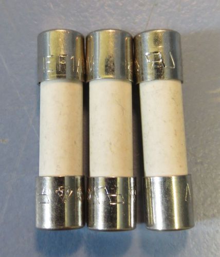 Lot of 3 Nordson 1 A Fuses Model 121007 New