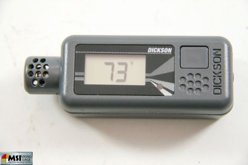 Dickson temperature &amp; humidity data logger for sale
