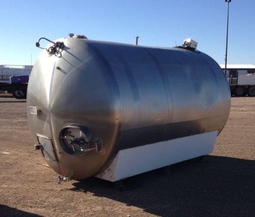 3,000 gallon ss storage tank, silo, process tanks for sale